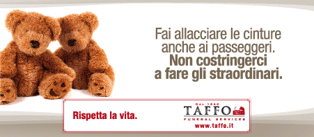 Taffo funeral service sicurezza stradale