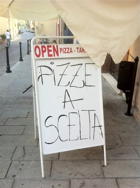 pizze a scelta pizze a scelta